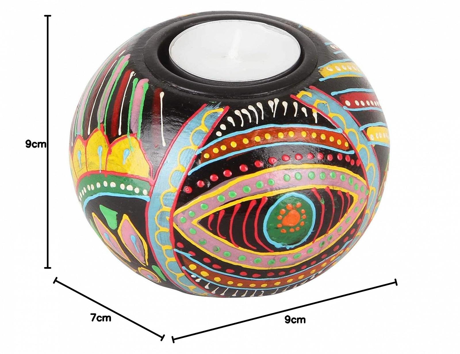 Тримач для свічок Casa Moro Oriental Aicha 3 шт. дерев'яний африканський дизайн, фото №6 Тримач для свічок Casa Moro Oriental Aicha 3 шт. дерев'яний африканський дизайн, фото №6