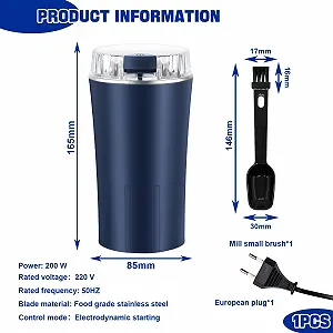 Кавомолка електрична Vegena 300 W, регульований рівень помелу synthetic.ua - Фото 1