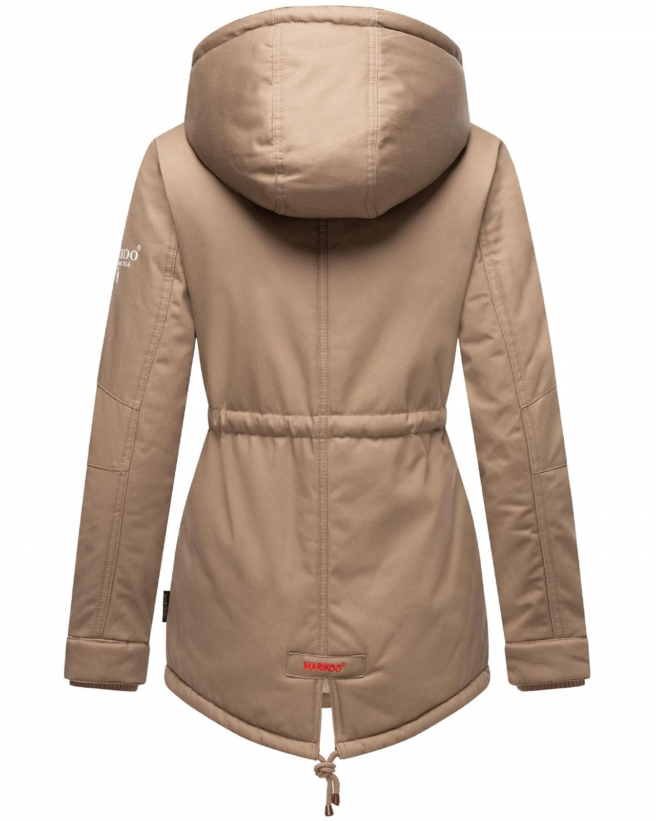 Куртка Marikoo Manolya Женская Теплая Зимняя Короткая с Капюшоном XS–XXL, фото №3