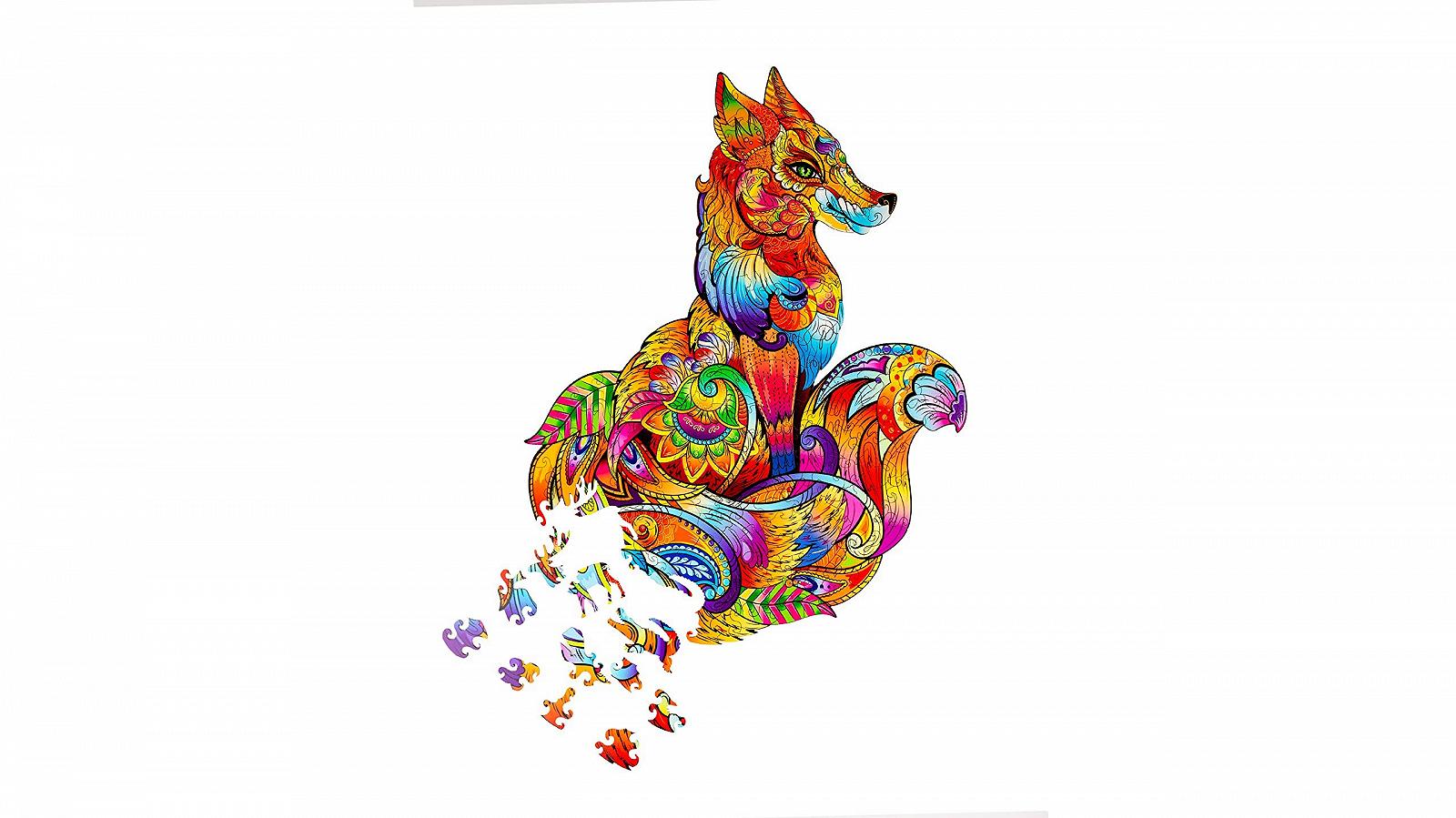 Дерев'яний пазл Tiger 219 деталей King (38 x 34 см), фото №2 Дерев'яний пазл Tiger 219 деталей King (38 x 34 см), фото №2