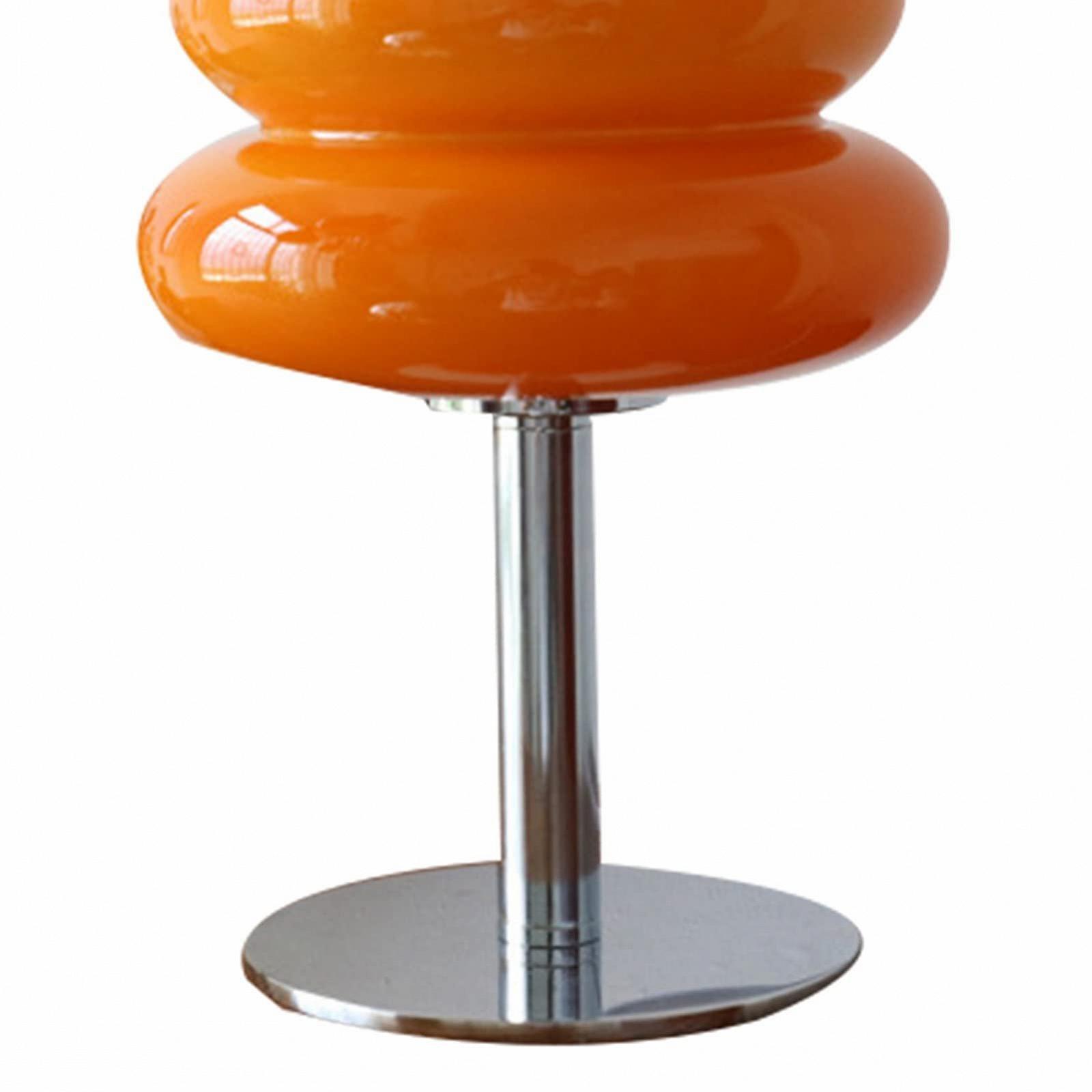 Настільна лампа Кришталева у формі торта USB Помаранчева, фото №6