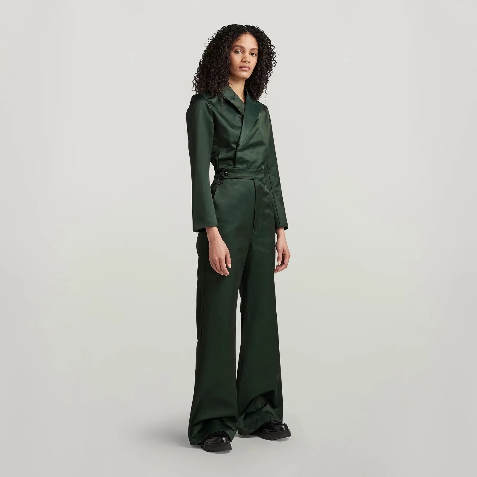Жіночий комбінезон G-Star Panzer Jumpsuit Soiree Sateen - S, фото №2