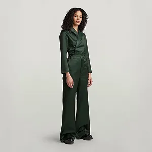 Жіночий комбінезон G-Star Panzer Jumpsuit Soiree Sateen - S synthetic.ua - Фото 1