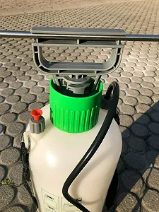 Обприскувач пневматичний 8 L металеве сопло synthetic.ua - Фото 1