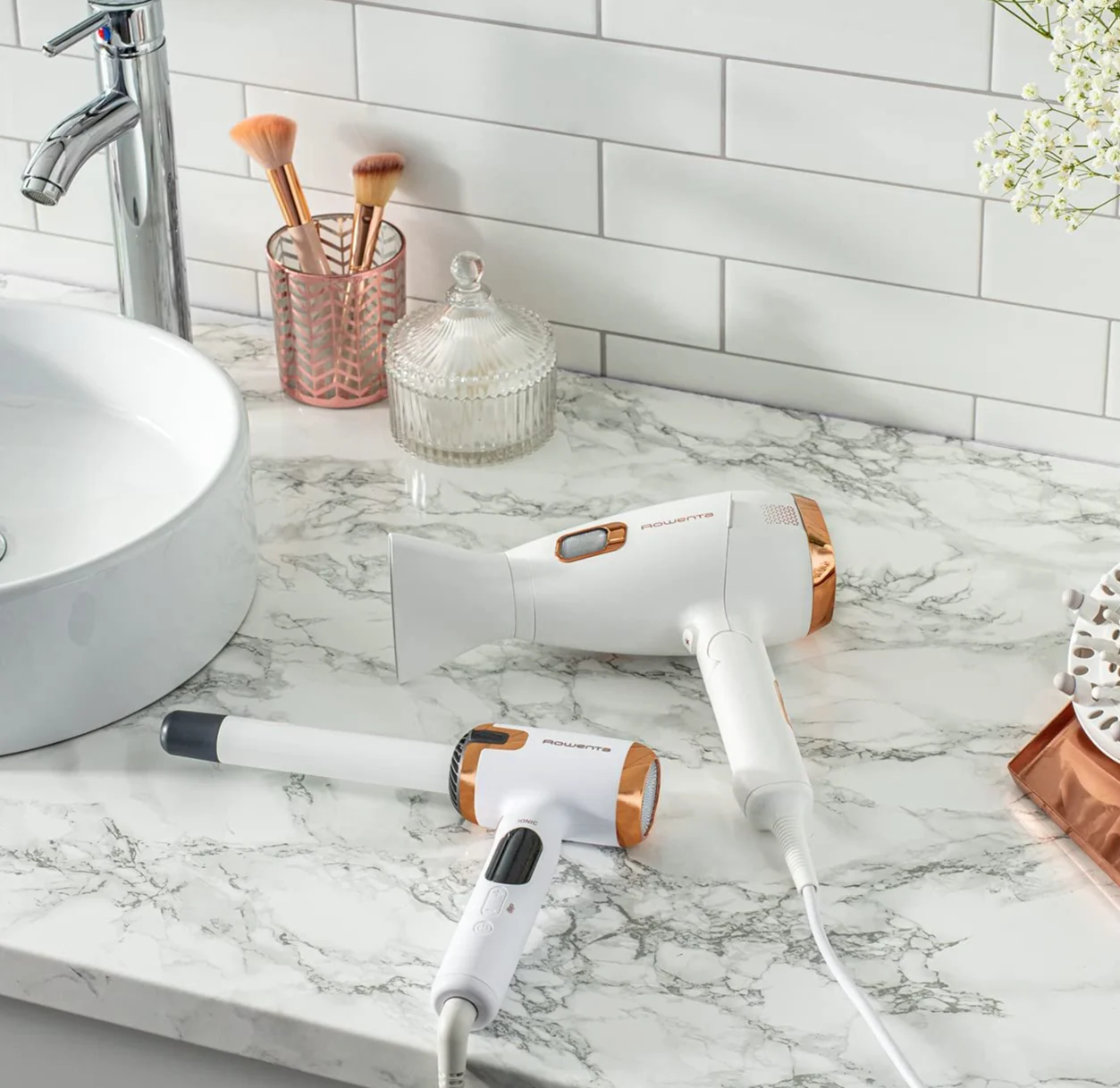 Фен Rowenta Ultimate Experience Massage CV9240 / 2200 Вт / Білий, фото №8