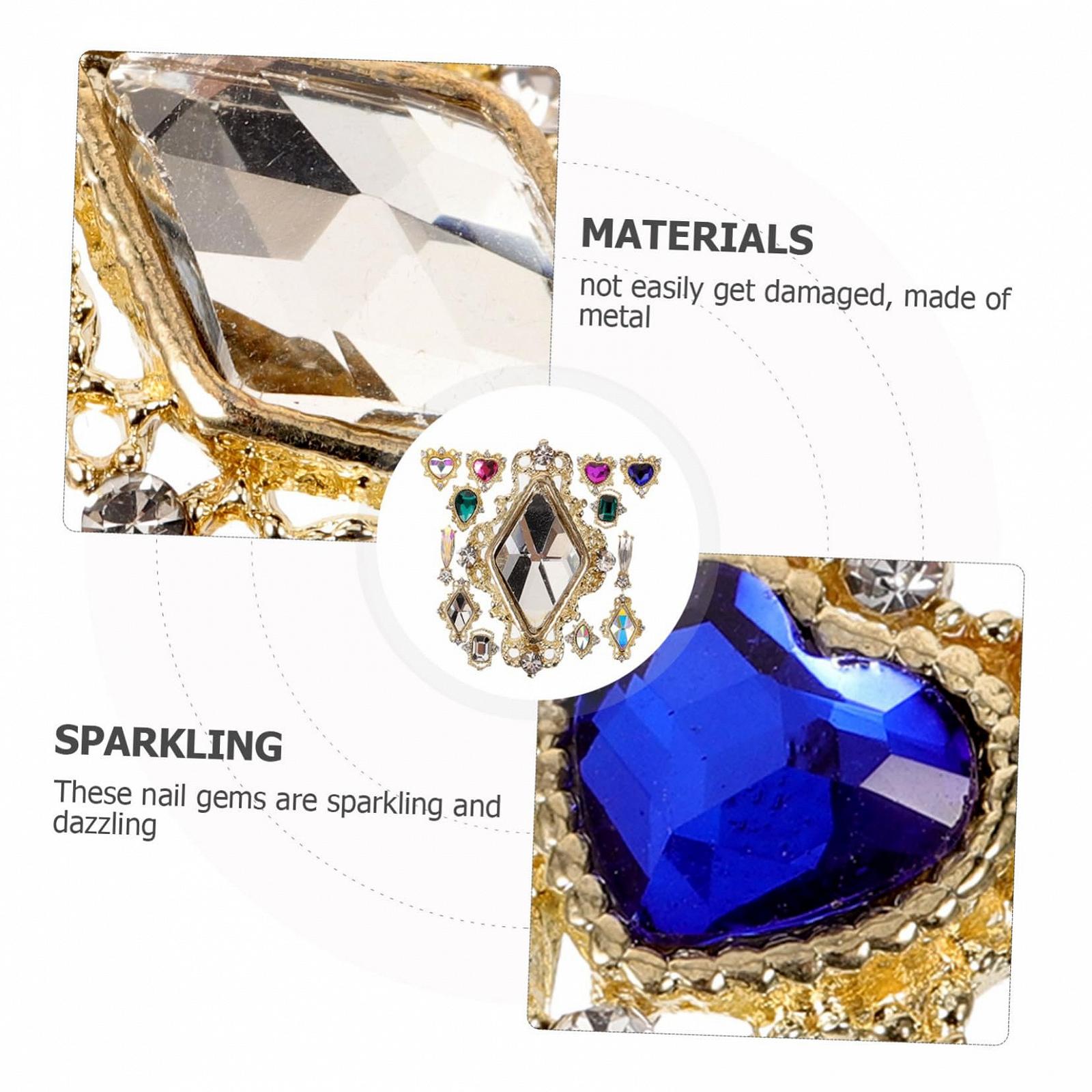 Стрази для нігтів DIY Nail Art Металеві прикраси для манікюру, фото №9 Стрази для нігтів DIY Nail Art Металеві прикраси для манікюру, фото №9