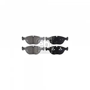 Комплект гальмівних колодок FEBI BILSTEIN 16366 для AUDI BMW CHRYSLER VW synthetic.ua - Фото 1