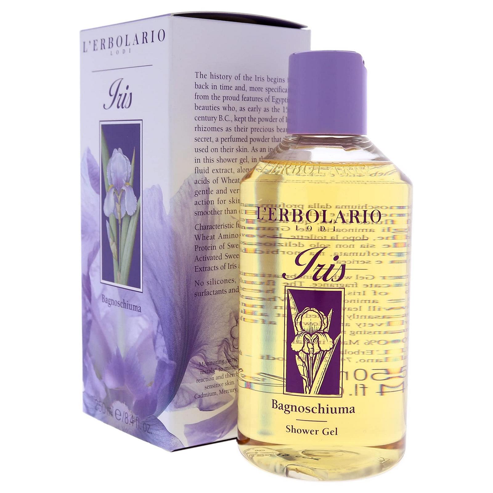 Гель для душа L'Erbolario Iris 250 мл, фото №4 Гель для душа L'Erbolario Iris 250 мл, фото №4