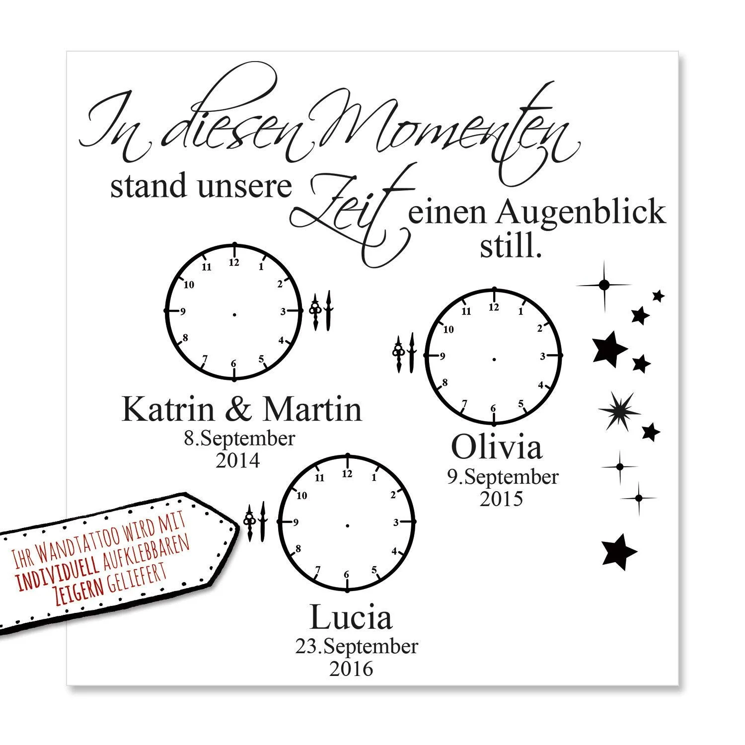 Наклейка для стін M2443 61 x 100 см Білий, фото №2