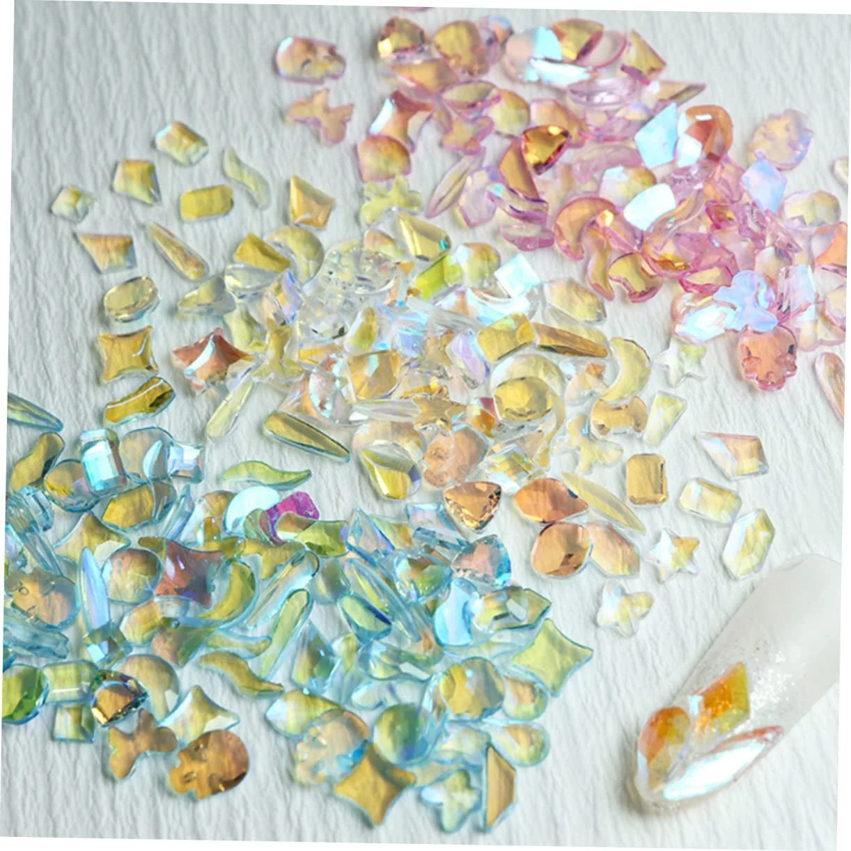 Кришталі для манікюру з смоли PLAFOPE, фото №5