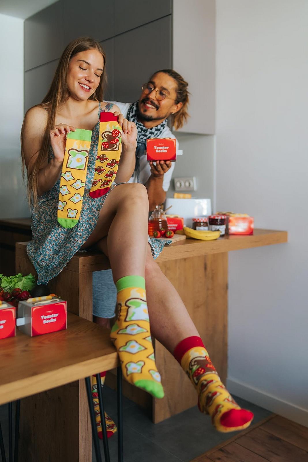 Носки Toaster, Rainbow Socks, 1 пара, фото №4