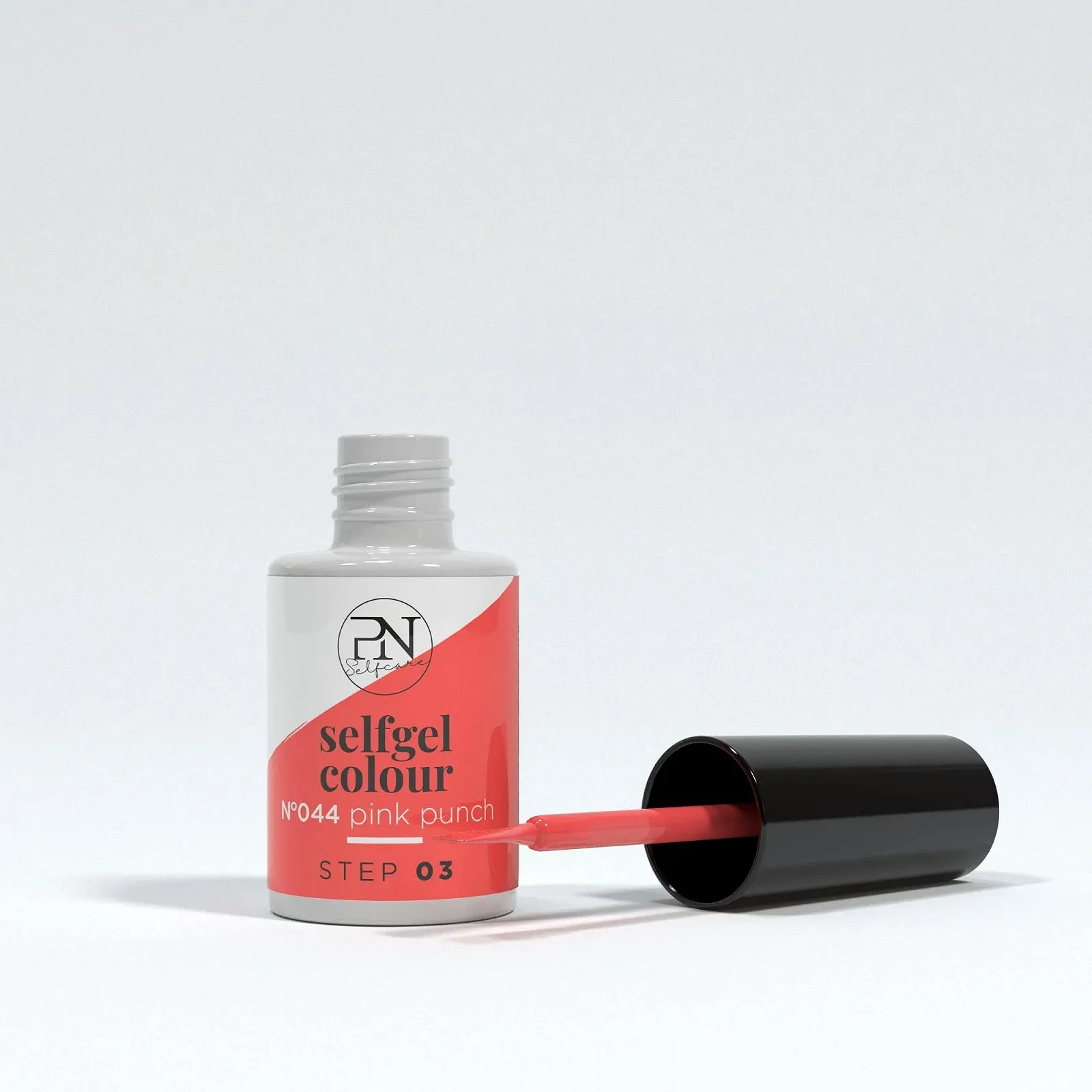 Гель-лак PN Selfcare Orange Red Vegan, для веганов, съемный, без тестирования на животных, для маникюра, для UV LED ламп, фото №3 Гель-лак PN Selfcare Orange Red Vegan, для веганов, съемный, без тестирования на животных, для маникюра, для UV LED ламп, фото №3