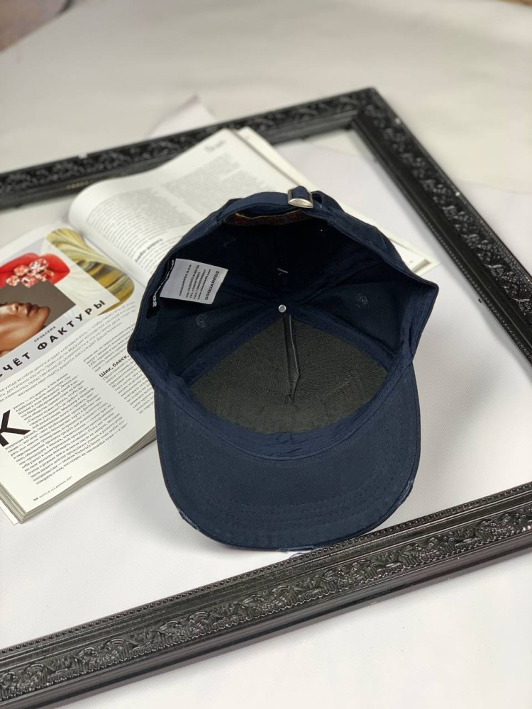 Кепка Dsquared Dark Blue 1964 c007, фото №4 Кепка Dsquared Dark Blue 1964 c007, фото №4