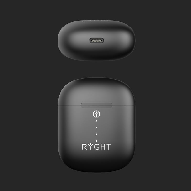 Навушники Ryght 3-in-1 R484031 з бездротовим USB флеш-накопичувачем та замком Стереозвук з вбудованим мікрофоном 14 годин автономної роботи Стабільне з'єднання USB флеш-накопичувач 16ГБ Чорний, фото №2