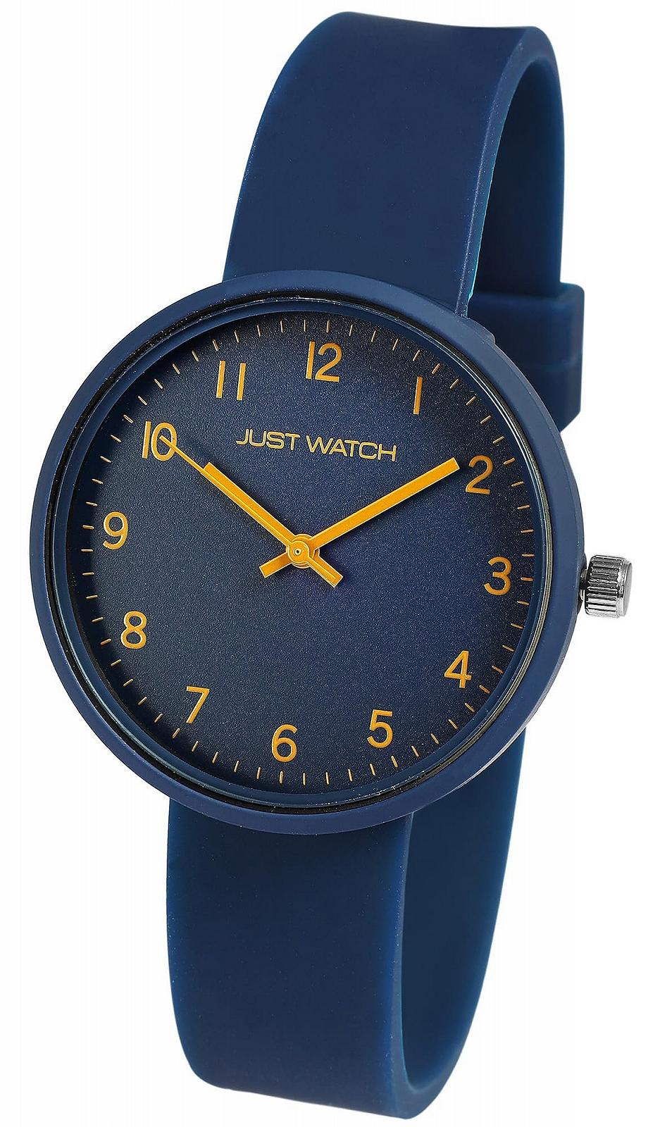 Часы Just Watch Jola Женские Металлический корпус с силиконовым ремешком Красный/Синий, фото №4