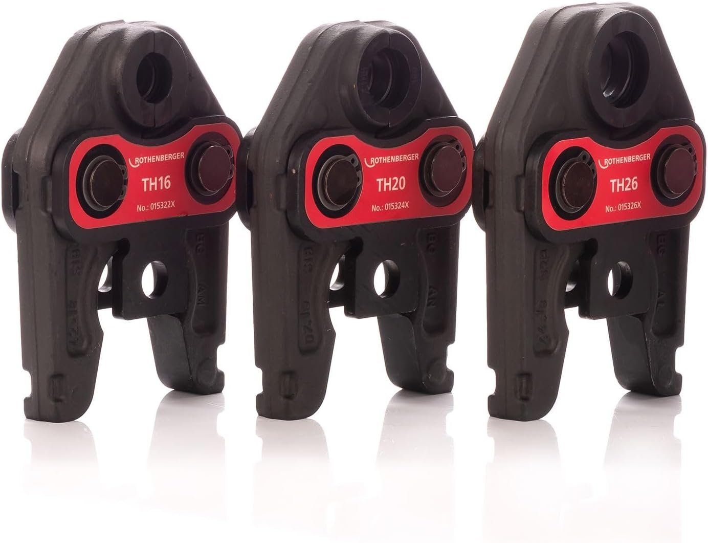 Комплект для затискання труб ROTHENBERGER TH 16-20-26 мм (015063X), фото №1