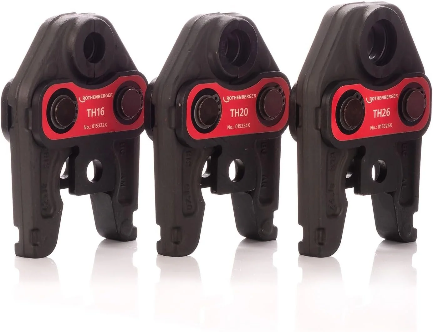 Комплект для зажима труб ROTHENBERGER 015063X TH16-20-26mm Black/Red, фото №4 Комплект для зажима труб ROTHENBERGER 015063X TH16-20-26mm Black/Red, фото №4