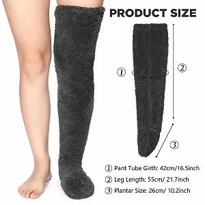 Чулки Sintege Plush, пушистые зимние, теплые, для дома, мужские, женские synthetic.ua - Фото 1