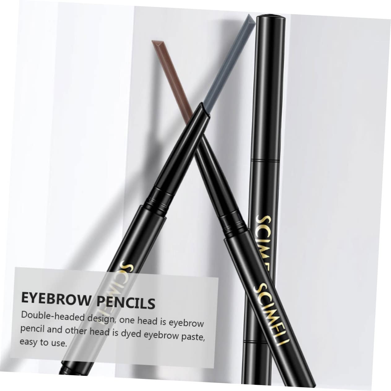 Інструменти для макіяжу брів FRCOLOR Triangular Pencil Mechanical Pencil Micro Eyebrow Pencil Світлий, фото №5