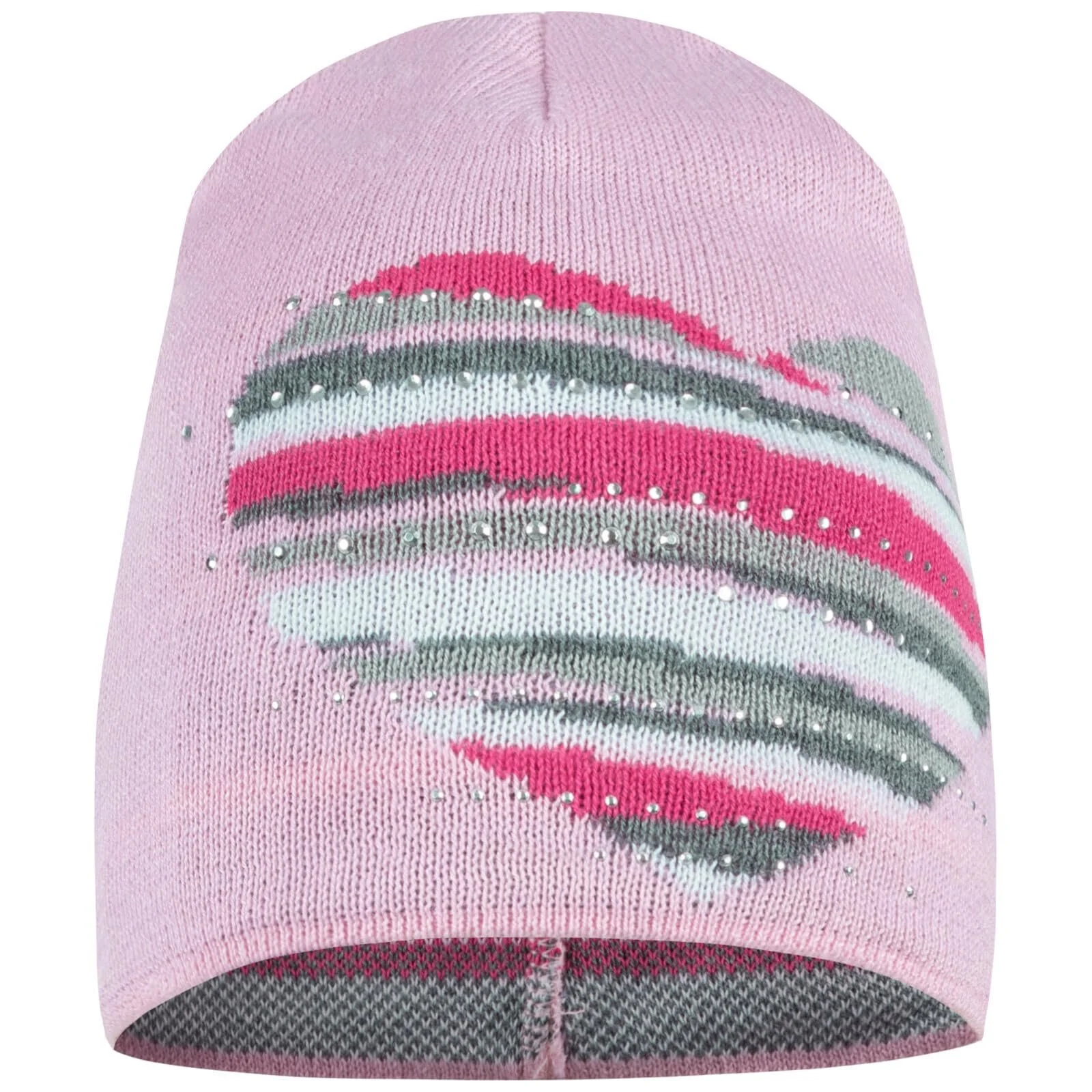 В'язана шапка для дівчат AJS з Rhinestones and Heart, фото №1