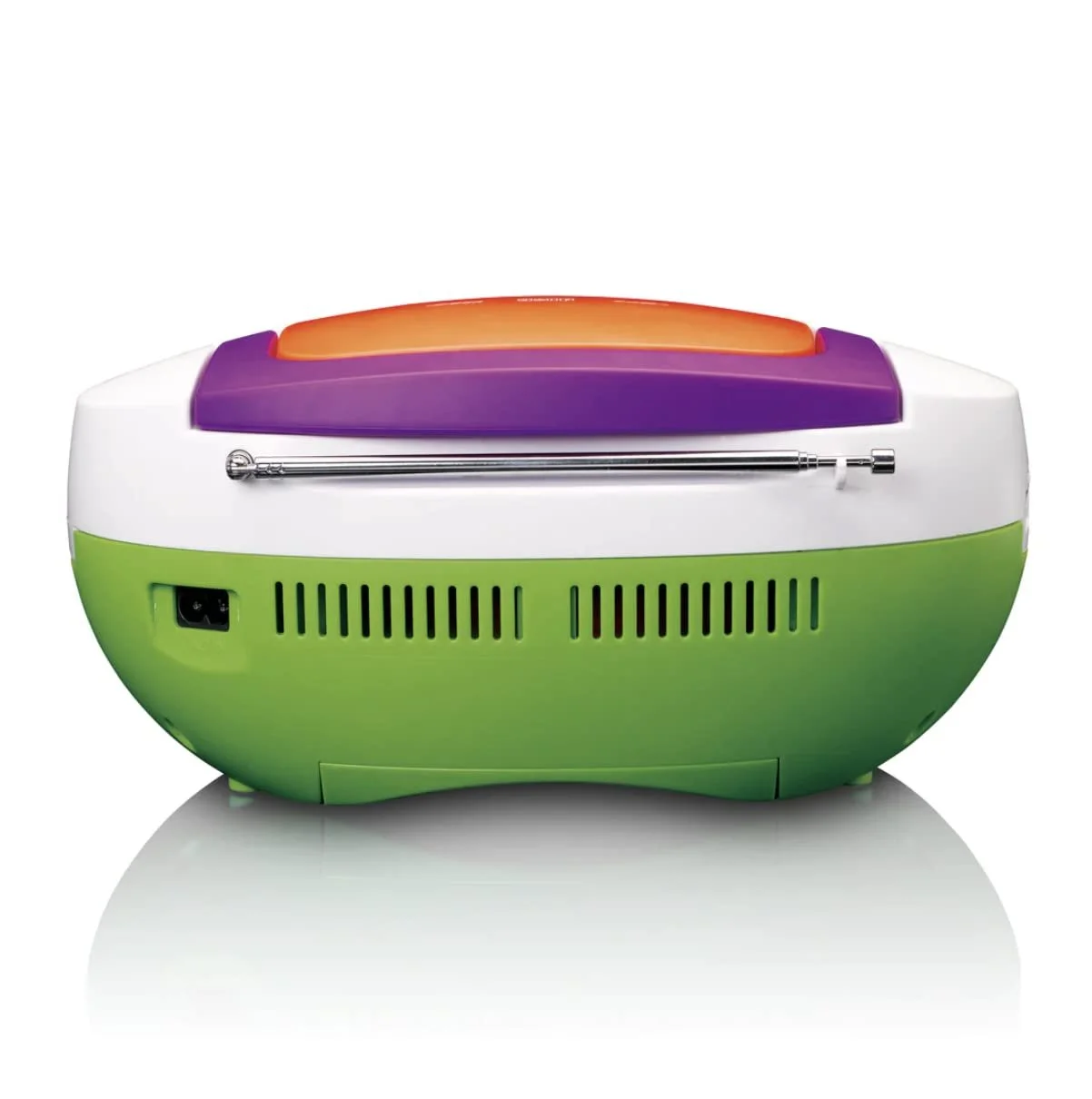 Магнитола Lenco SCD-41, детский, CD-радио, стереосистема, бумбокс, FM-радио, USB, MP3, 2 x 1 Вт RMS, питание от сети и аккумулятора, цветной, фото №5