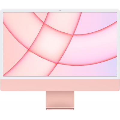 Компьютер Apple A2438 24" iMac Retina 4.5K M1 Pink (MGPM3UA/A), фото №1