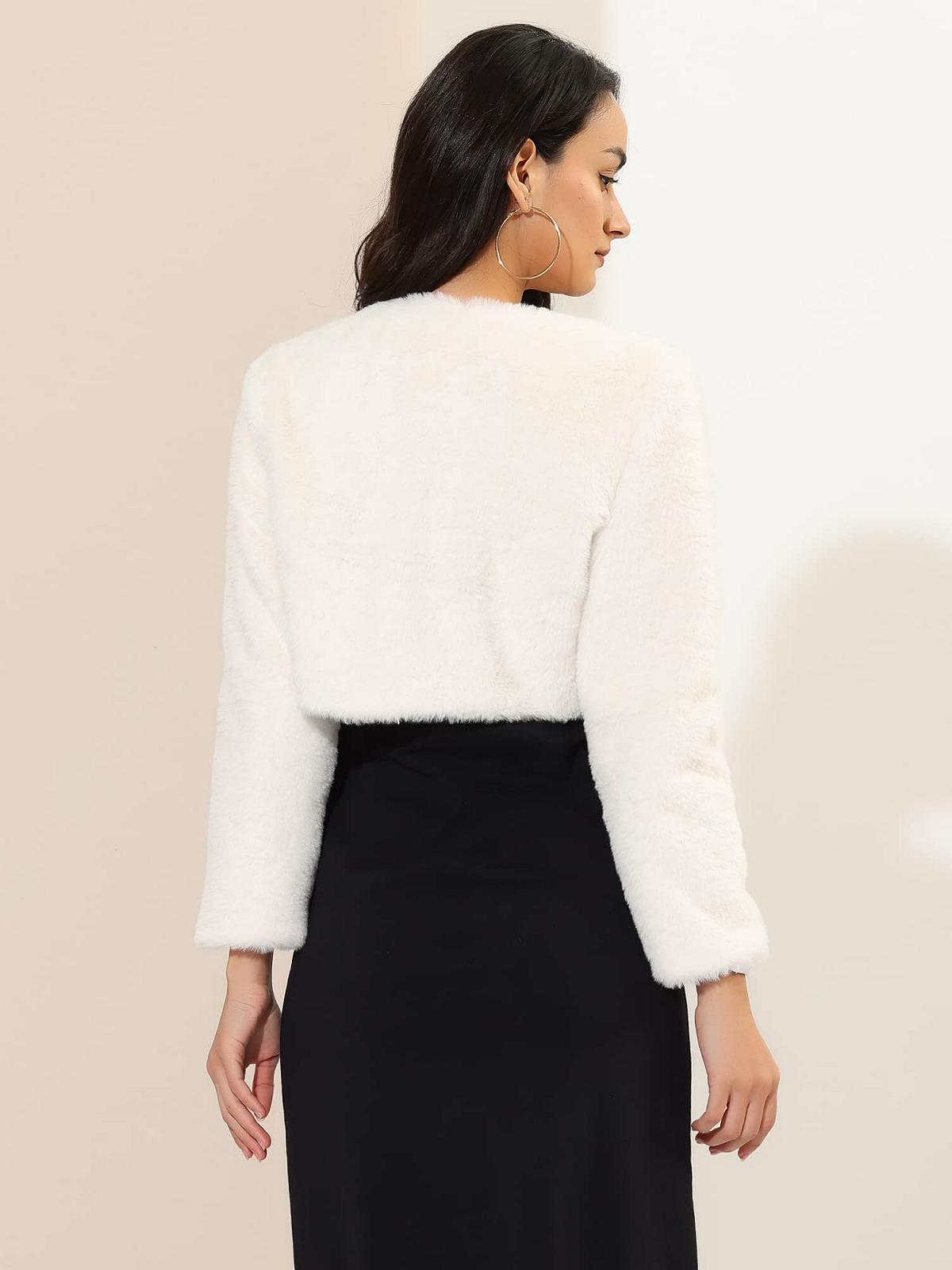 Женский Болеро Allegra K с длинными рукавами, фото №5 Женский Болеро Allegra K с длинными рукавами, фото №5