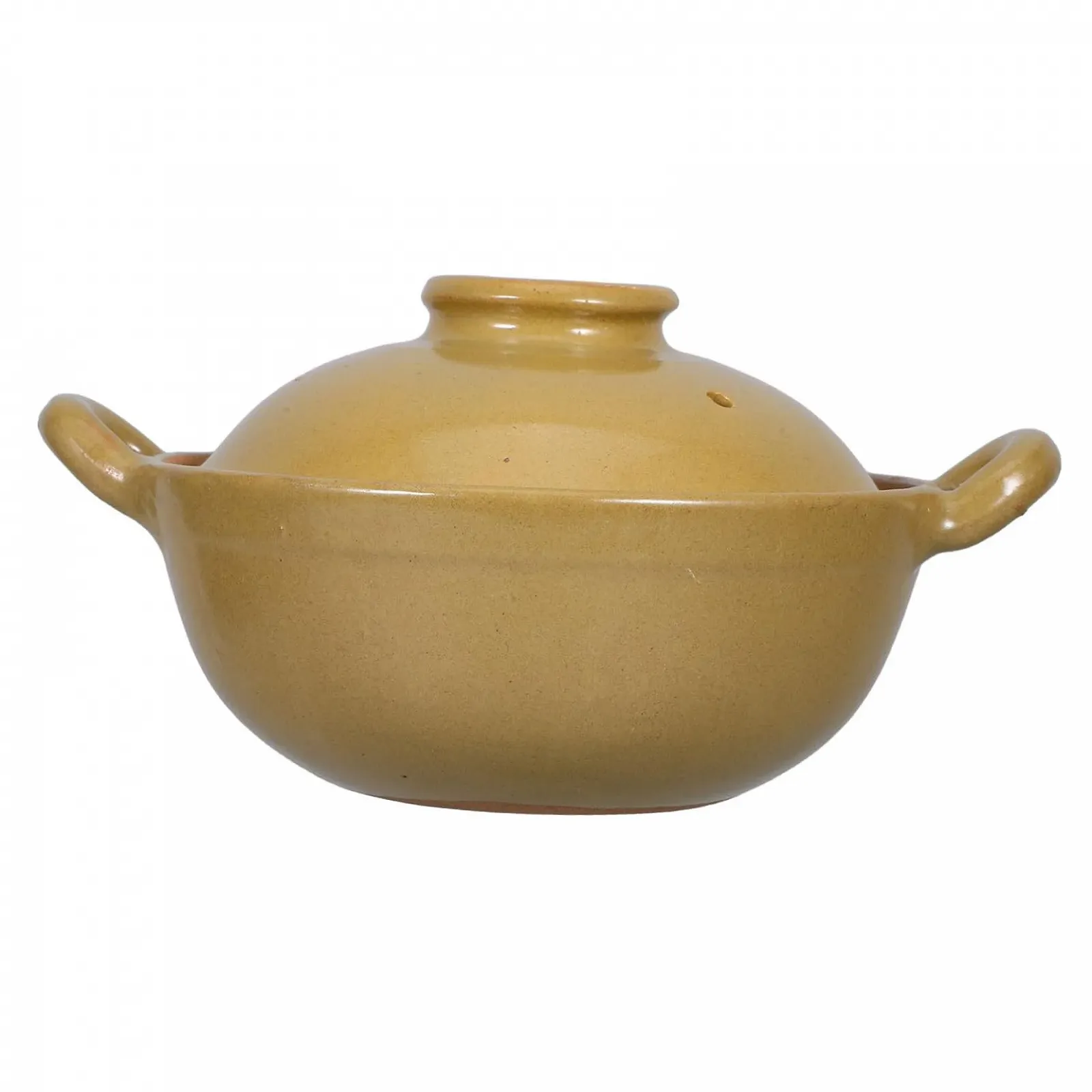 Кастрюля для тушения VALICLUD Керамическая с крышкой 500 мл Термостойкая Черная, фото №1