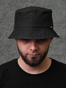 Джинсова панамка Without black 24 synthetic.ua - Фото 1