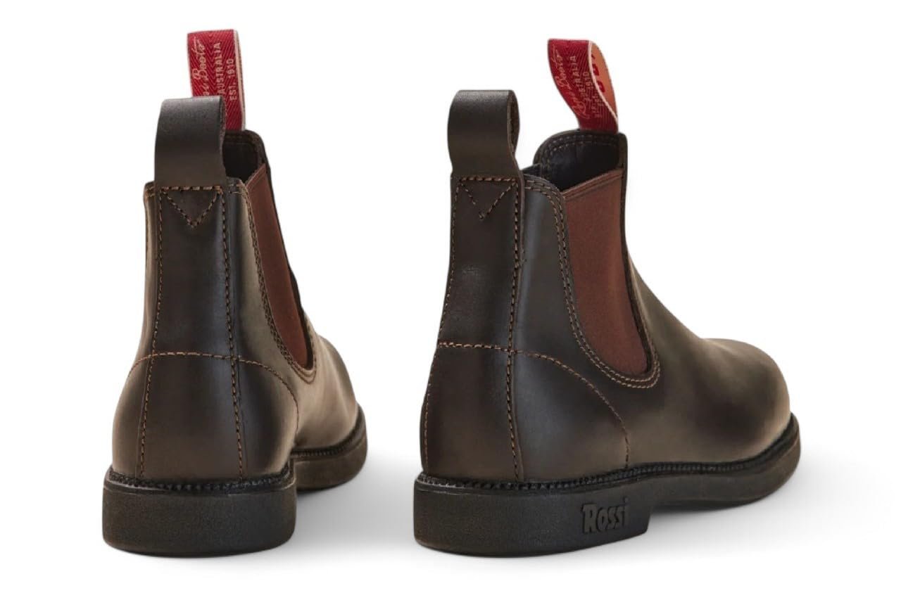 Челсі черевики шкіряні Infinity Leather Rossi Booma 607 шкіряні австралійські унісекс щиколотки, фото №5