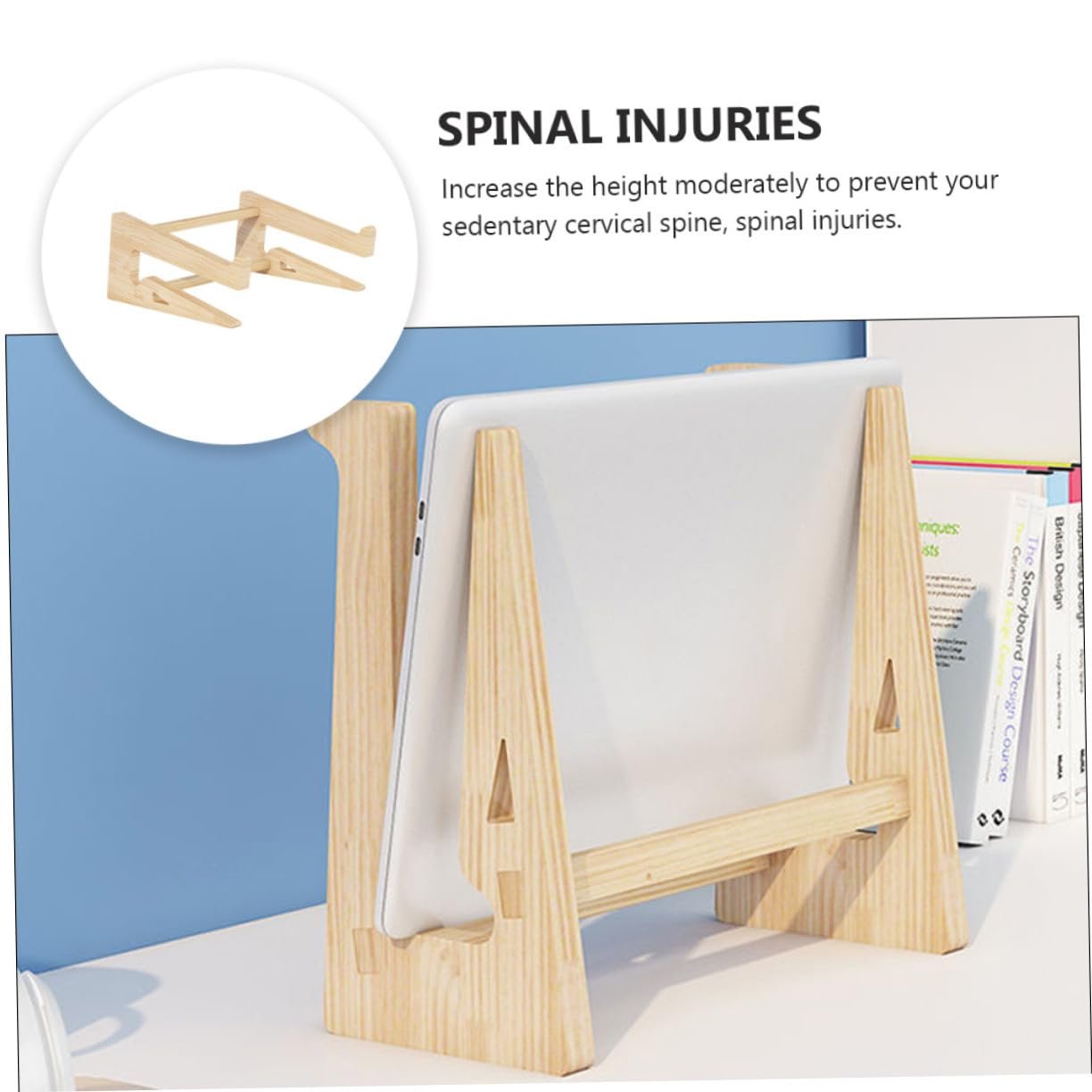 Підставка для ноутбука Holz Ергономічна, фото №4