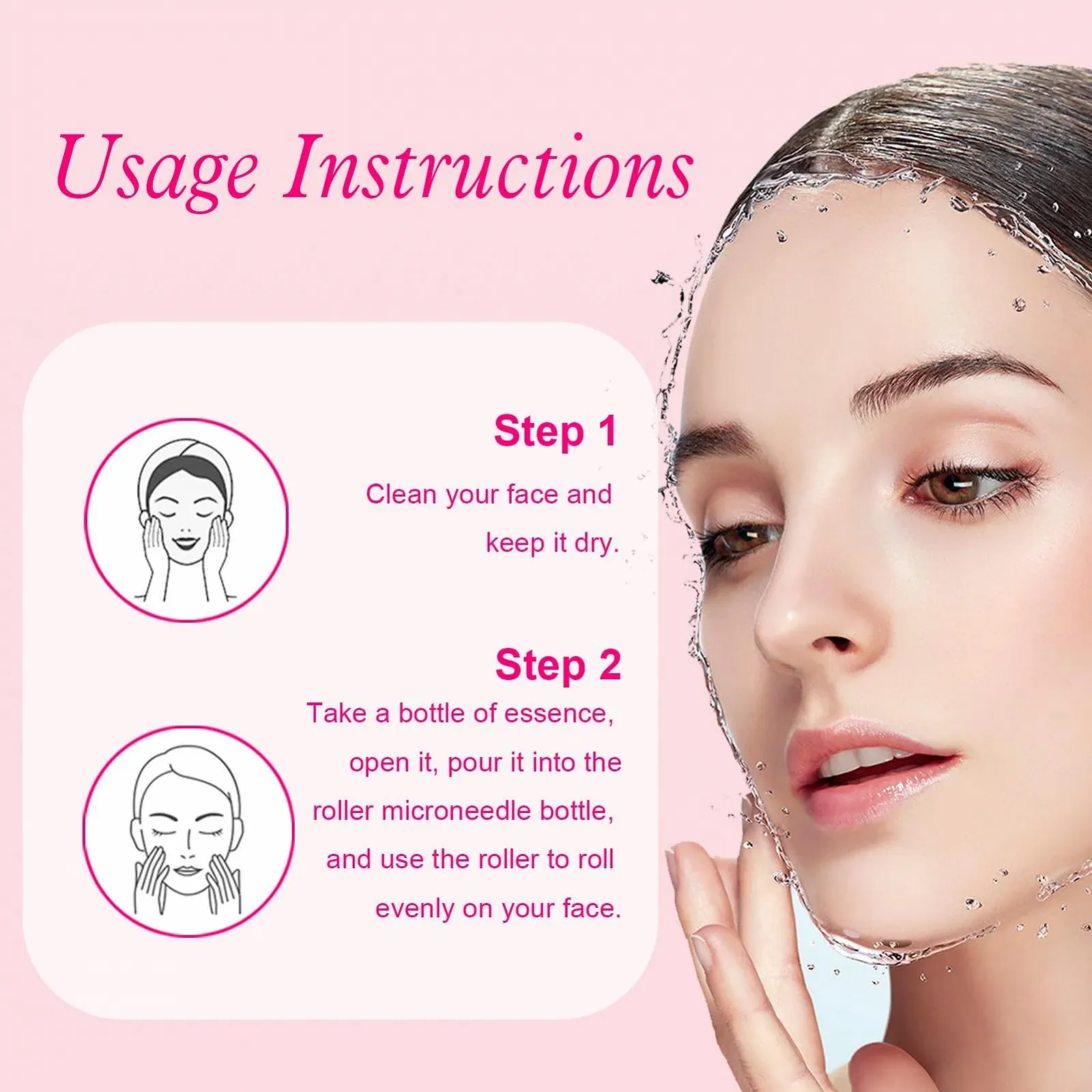 Система мікроінфузій Micro Infusion System, Сироватка для мікронідлінгу, Набір для мікронідлінгової інфузії для підтяжки шкіри, фото №7