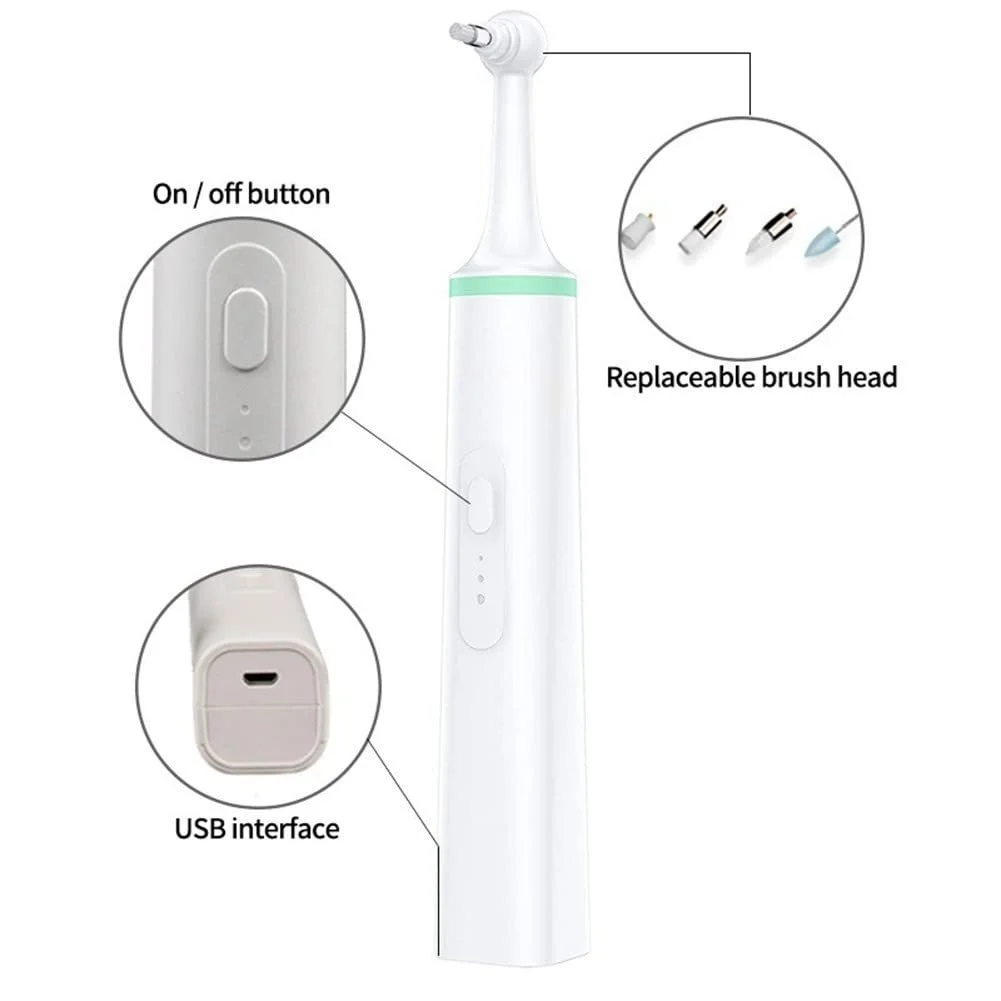 Электрическая зубная щетка Danive Portable 3 режима Зеленая, фото №2