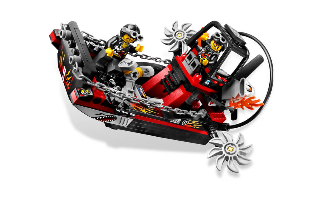 Конструктор Лего Раритет LEGO World Racers Болото аллигатора (8899), фото №3