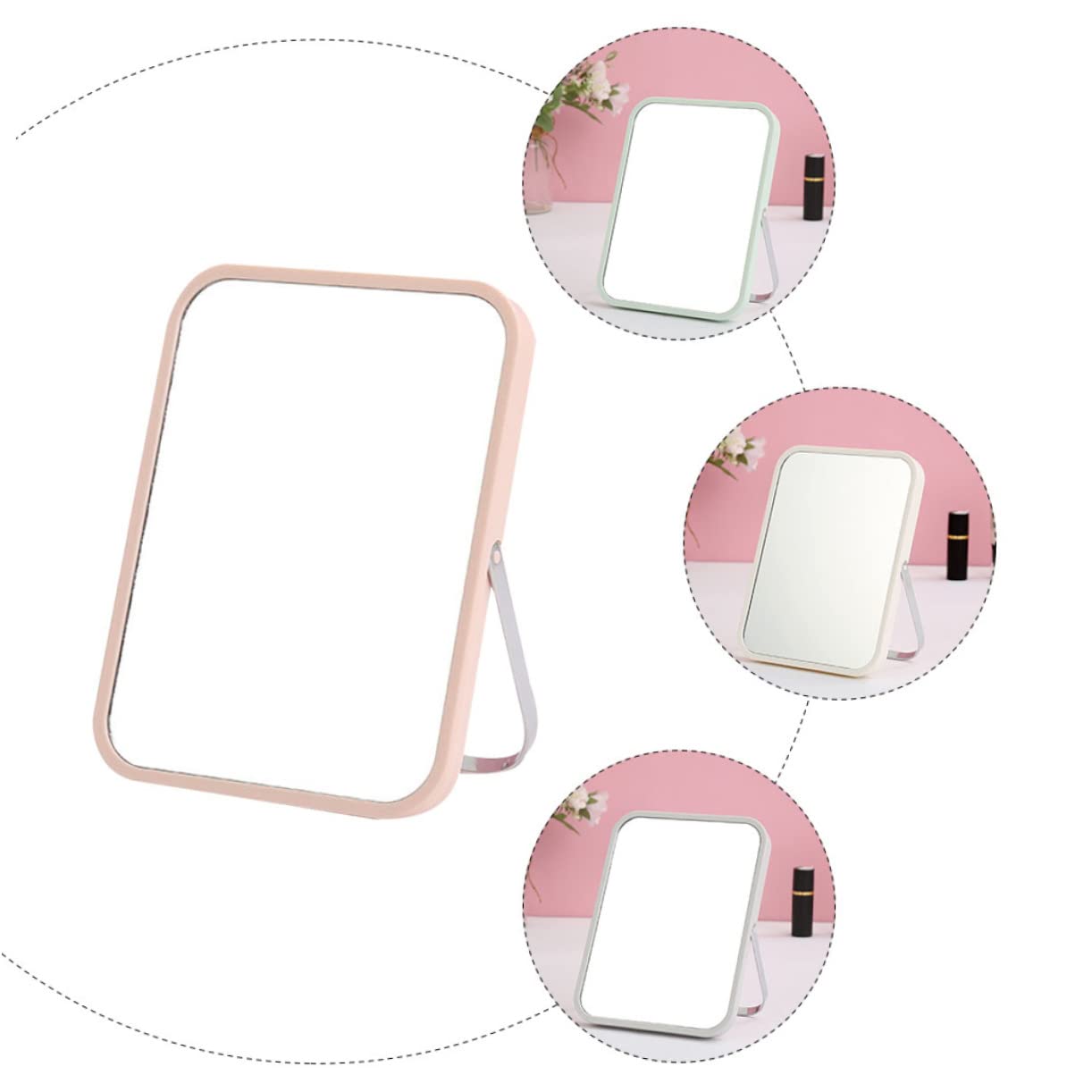 Зеркало Angoily Косметическое Складное 3 шт., фото №6