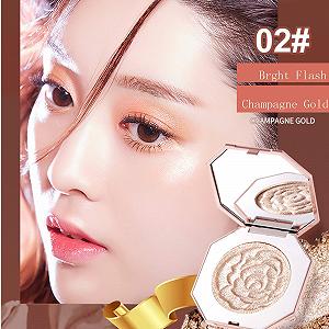 Пудра перламутровая Angel's Repairing Pan Glitter High Gloss Powder Foundation (Золотой, One Size) synthetic.ua - Фото 1