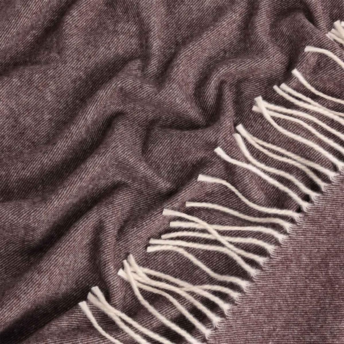 Покрывало Lanavitta Maris 90% шерсти 10% кашемира Коричневый 140x200 см, фото №3 Покрывало Lanavitta Maris 90% шерсти 10% кашемира Коричневый 140x200 см, фото №3