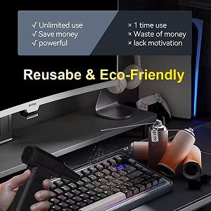 Портативний турбовентилятор THERAGUN U7Pro Turbo Jet Fan 150000 RPM Black synthetic.ua - Фото 1