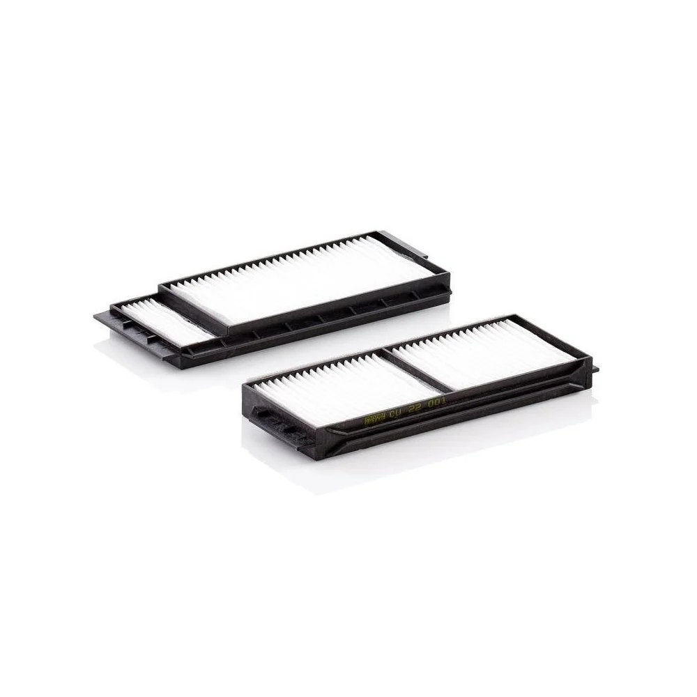 Фильтр салона MANN-FILTER CU 22 001-2 для MAZDA под центральной консолью, фото №1