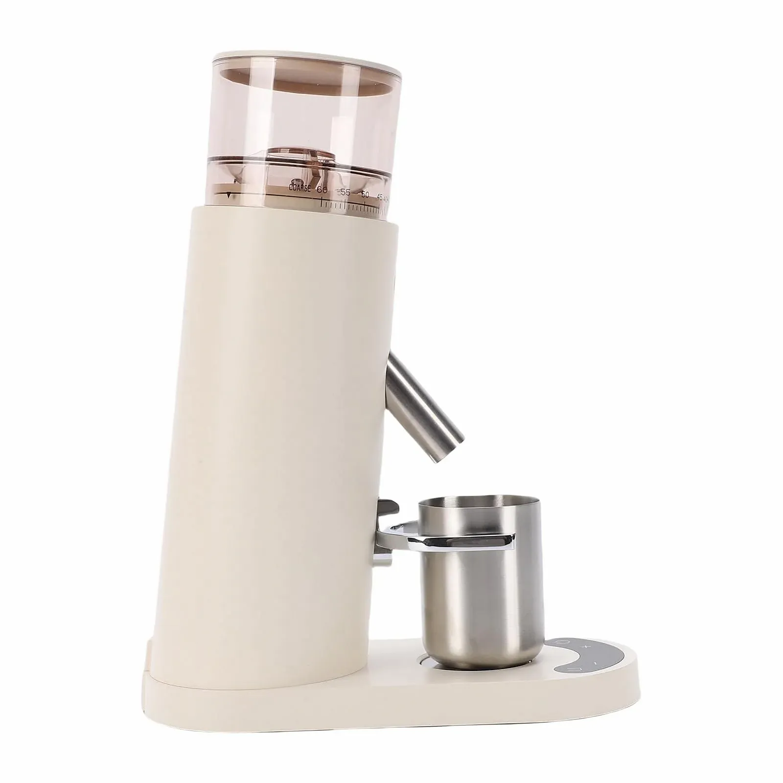 Электрическая кофемолка Jiawu 60 настроек 2600MAH 110W 41мм нержавеющая сталь (685 абрикос), фото №4