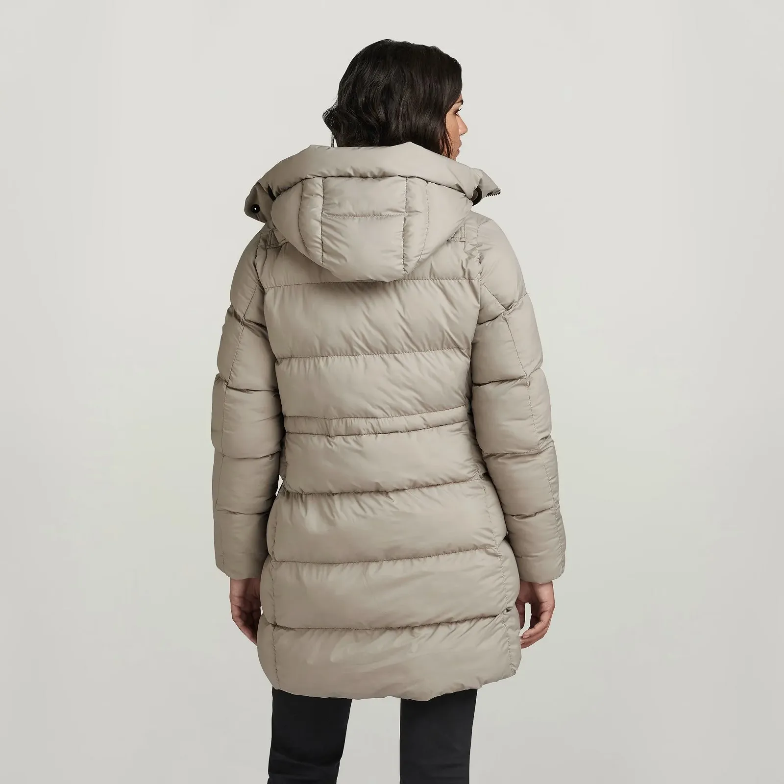 Жіноча куртка G-Star Whistler Parka Puffer Elephant Skin - XS, фото №3