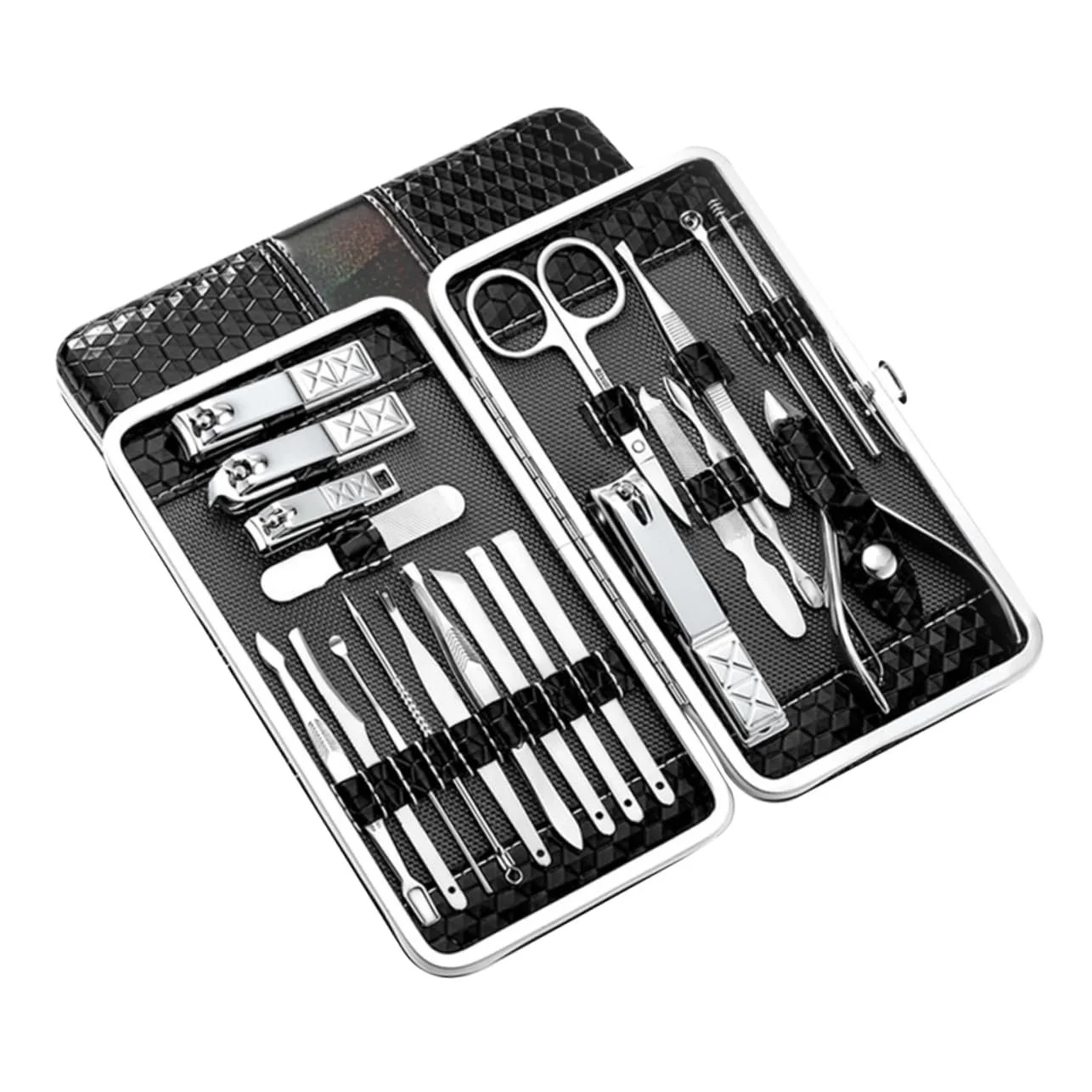 Набір для манікюру та педикюру VALICLUD 21 шт. Чорний, фото №1 Набір для манікюру та педикюру VALICLUD 21 шт. Чорний, фото №1