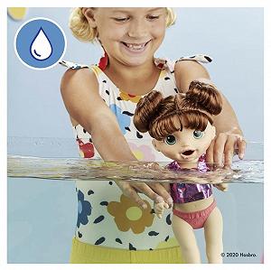 Кукла Baby Alive Sunny Snacks для игр в воде, форма леденца, для детей от 3 лет, каштановые волосы synthetic.ua - Фото 1