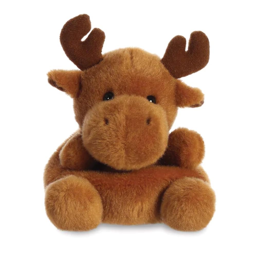 Мягкая игрушка Aurora World Palm Pals Reindeer 99132 13 см коричневый, фото №3 Мягкая игрушка Aurora World Palm Pals Reindeer 99132 13 см коричневый, фото №3
