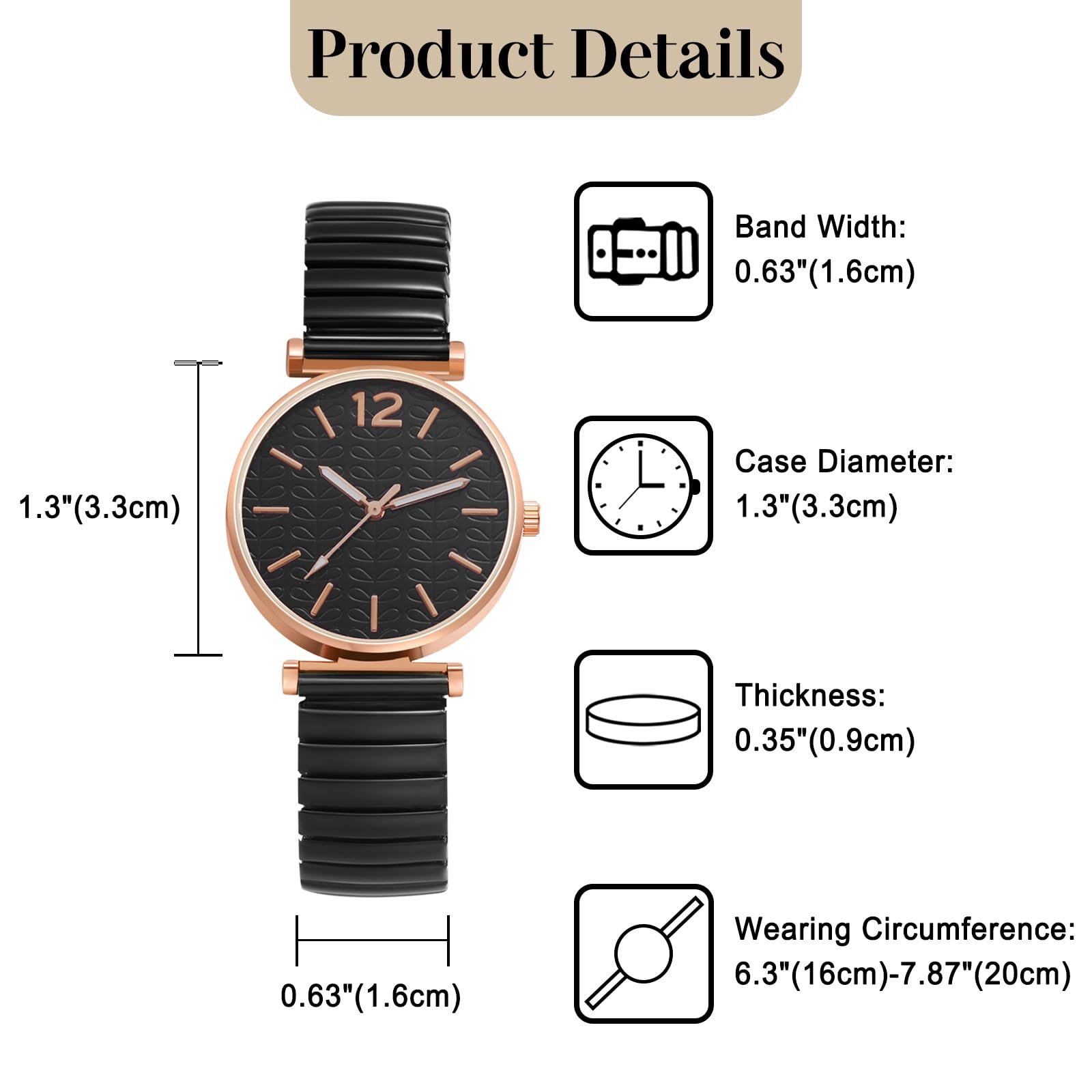 Женские часы JewelryWe с эластичным ремешком из нержавеющей стали, элегантные аналоговые кварцевые наручные часы, женский браслет из нержавеющей стали, модные часы с ремешком и 3D циферблатом с узором листьев, фото №2 Женские часы JewelryWe с эластичным ремешком из нержавеющей стали, элегантные аналоговые кварцевые наручные часы, женский браслет из нержавеющей стали, модные часы с ремешком и 3D циферблатом с узором листьев, фото №2