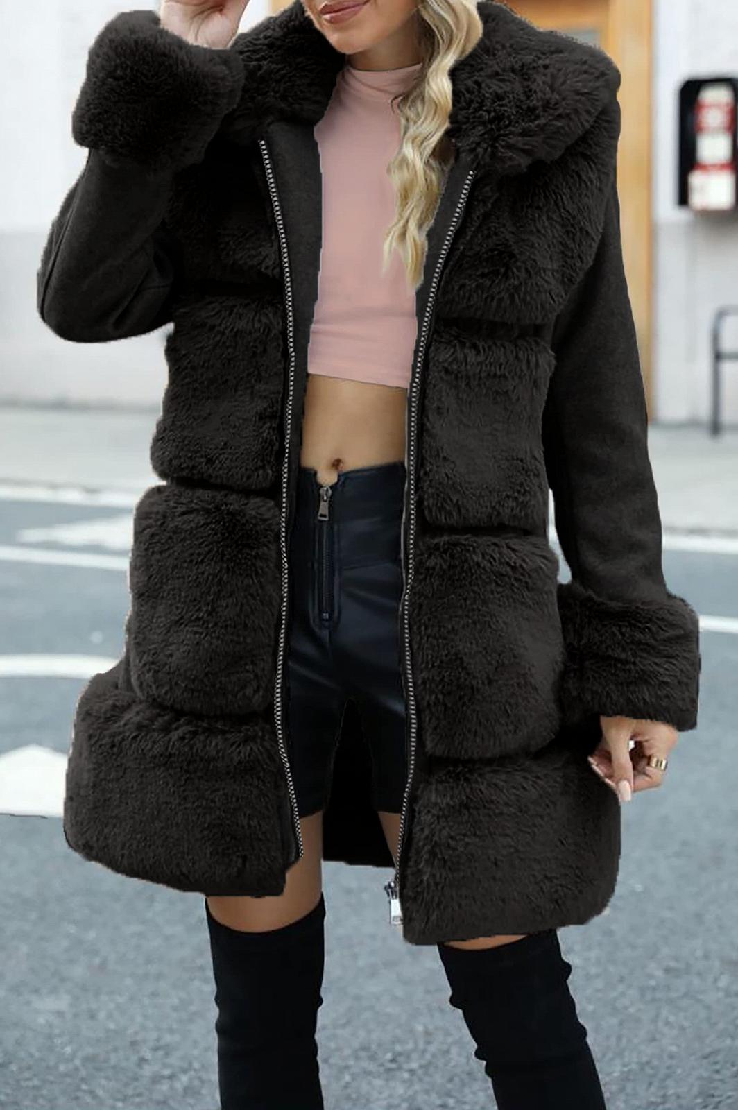 Тренч Giolshon Жіночий Довгий З поясом, Утеплена Флісова, фото №2