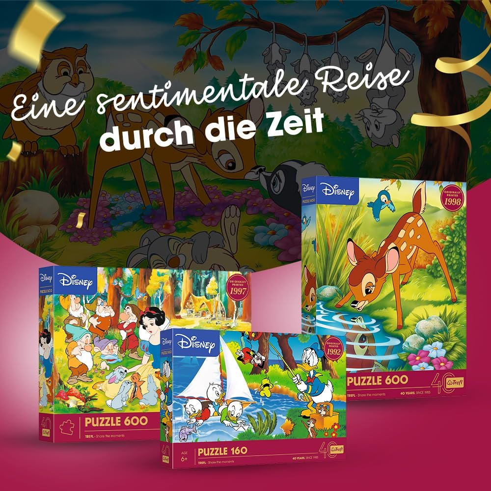 Пазлы Trefl Disney 40th Anniversary Mickey Mouse and Friends DIY 600 элементов, фото №3