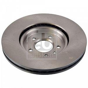 Гальмівний диск FEBI BILSTEIN 105851 для OPEL VAUXHALL передня вісь synthetic.ua - Фото 1