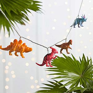 Гирлянда Lights4fun LED Динозавры 12 LED на батарейках с таймером synthetic.ua - Фото 1