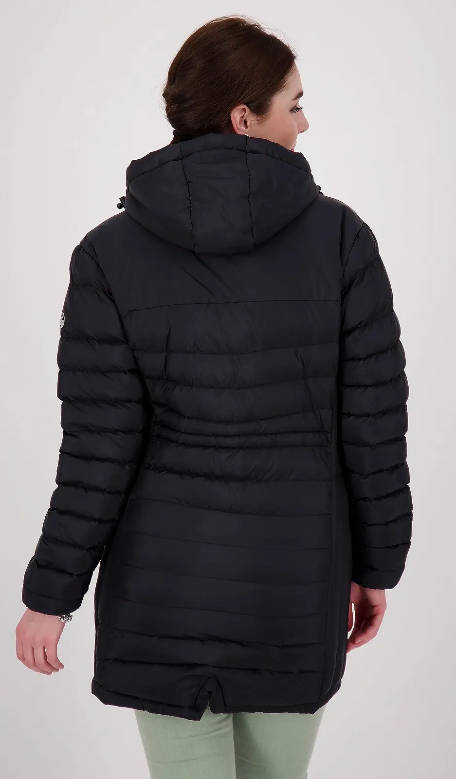 Жіноча Легка Пухова Куртка DEPROC-Active З Капюшоном Зимова, фото №4